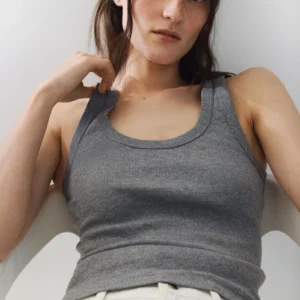 Essential Ribbed Tank Top